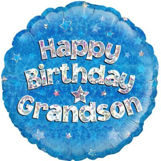 Oaktree Grandson Blue 18" Foil Balloon