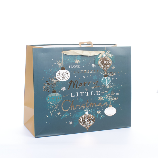 Gift Bag Baubles Large Landscape 12pk