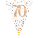 Oaktree Bunting Age 70 Fizz Rose Gold 3.9m