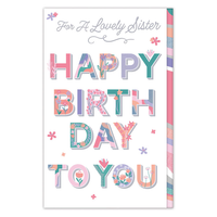 Prelude C375 Birthday Sister 6pk