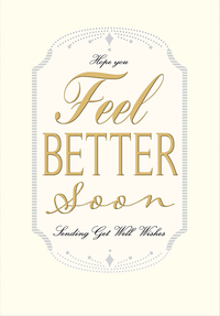 Regal 6 Pack Cards 9x6 Get Well