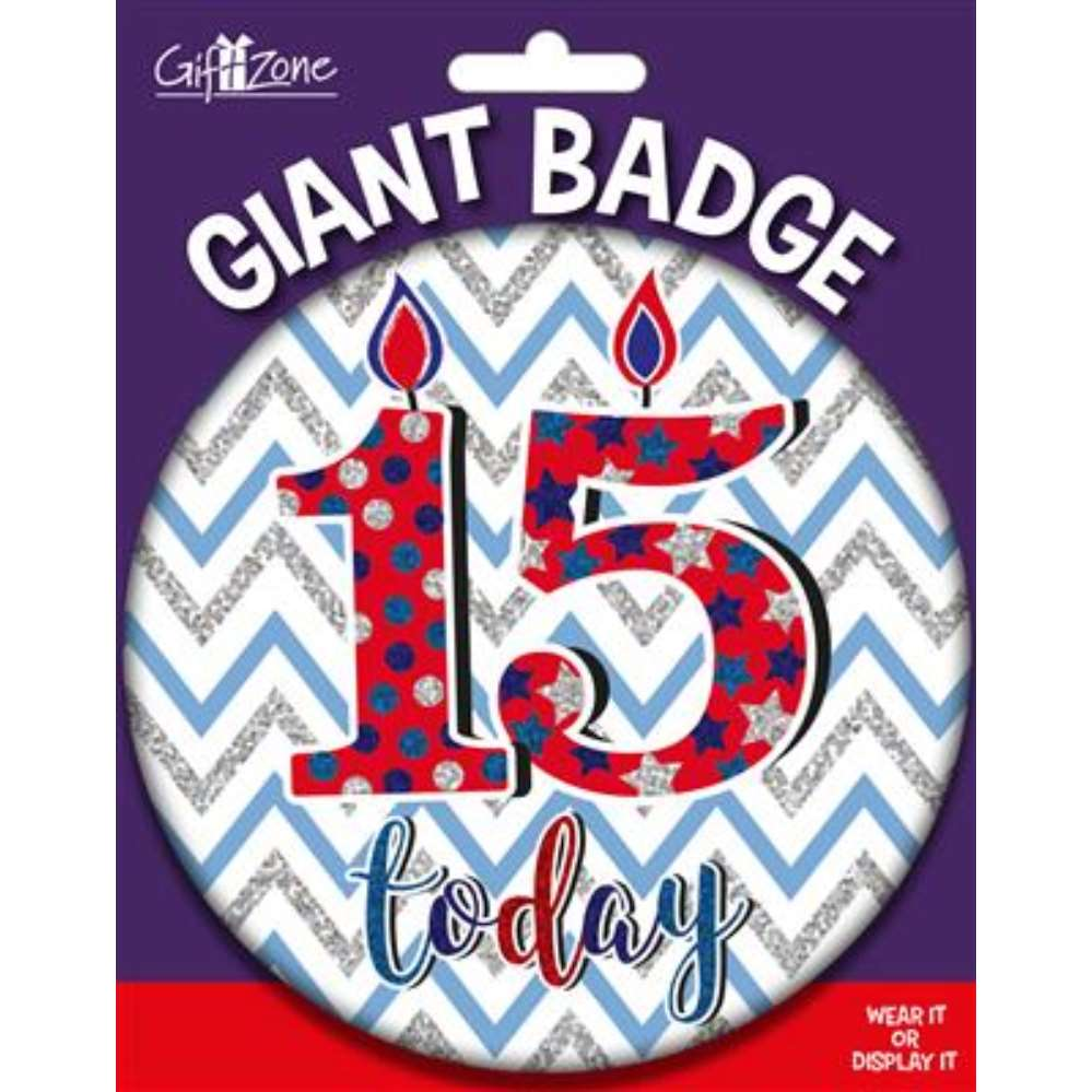 Big Badge Age 15 Male