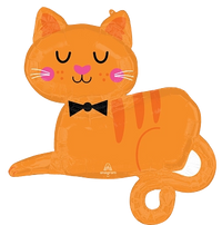 Anagram Orange Tabby Cat 31" Foil Balloon