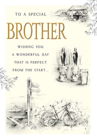 Regal 6 Pack Cards C90 Everyday Birthday Brother