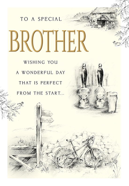 Regal 6 Pack Cards C90 Everyday Birthday Brother