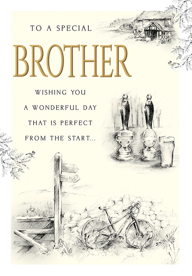 Regal 6 Pack Cards C90 Everyday Birthday Brother