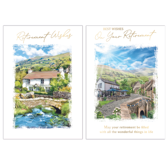Poppyhill 12 Pack Cards C50 Retirement