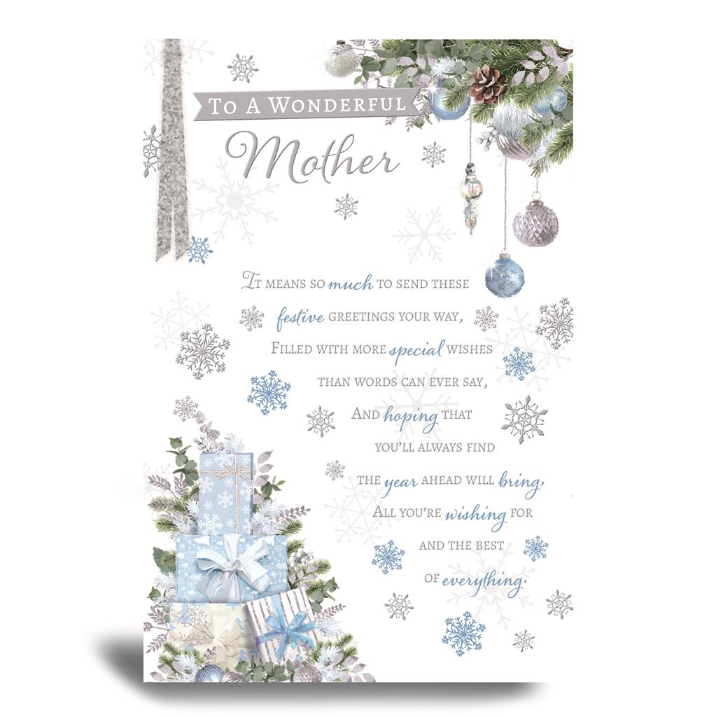 Prelude 6 Pack Cards C75 Christmas Mother Presents