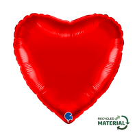 Grabo Foil Balloon Red Heart 18