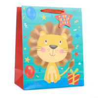Tiger Feet Gift Bag Lion Large 6pk