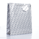 Gift Bags Silver Holographic Extra Large 6pk