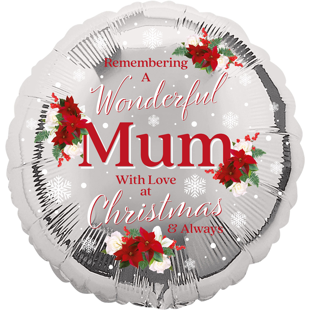 Foil Balloon 18" Mum Floral