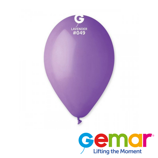 Gemar Standard Lavender 13" Latex Balloons 50pk