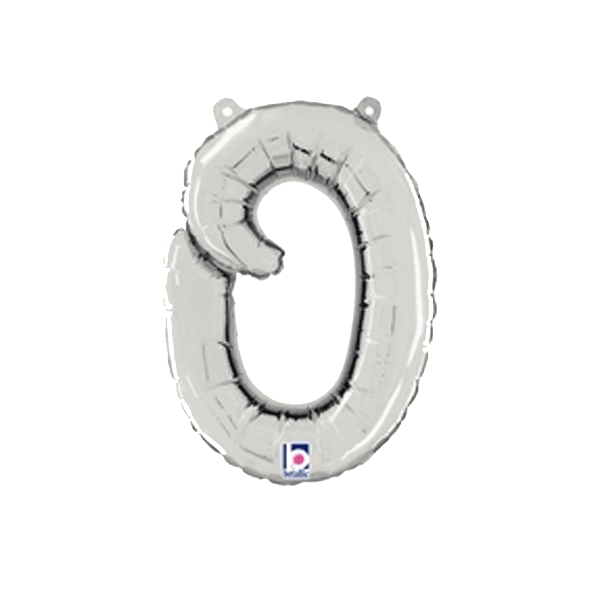 Grabo Foil Balloon Silver 14" Letter O