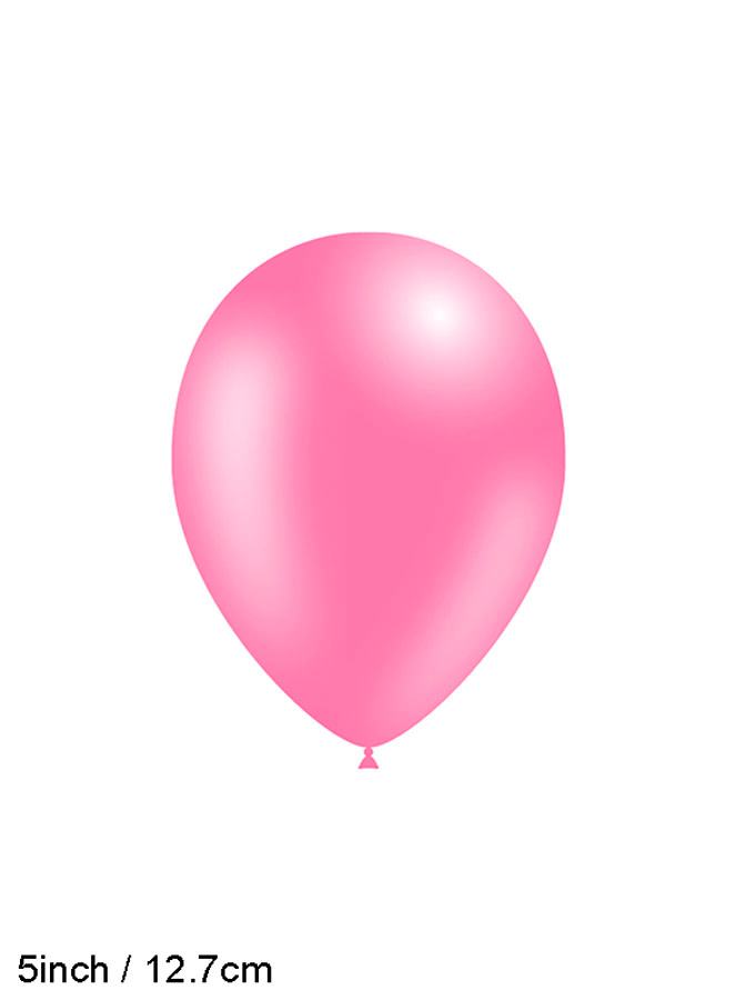Decotex Pro Metallic Pink 5" Latex 100pk