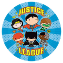 Amscan 8 Pack Plates Justice League 23cm