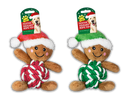 Dog Toy Gingerbread Man (Colour May Vary)