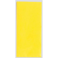 Yellow County Stationery tissue paper, 50cm x 75cm, crepe texture, 12-pack for gift wrapping and craft projects.