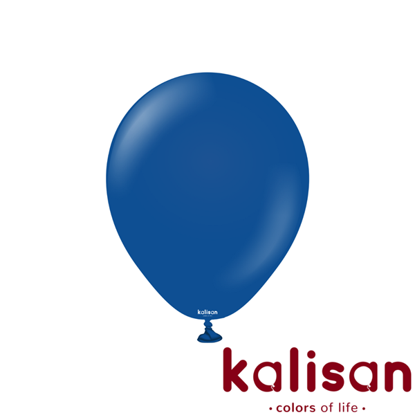 Kalisan Standard Dark Blue 18" Latex Balloons 25pk