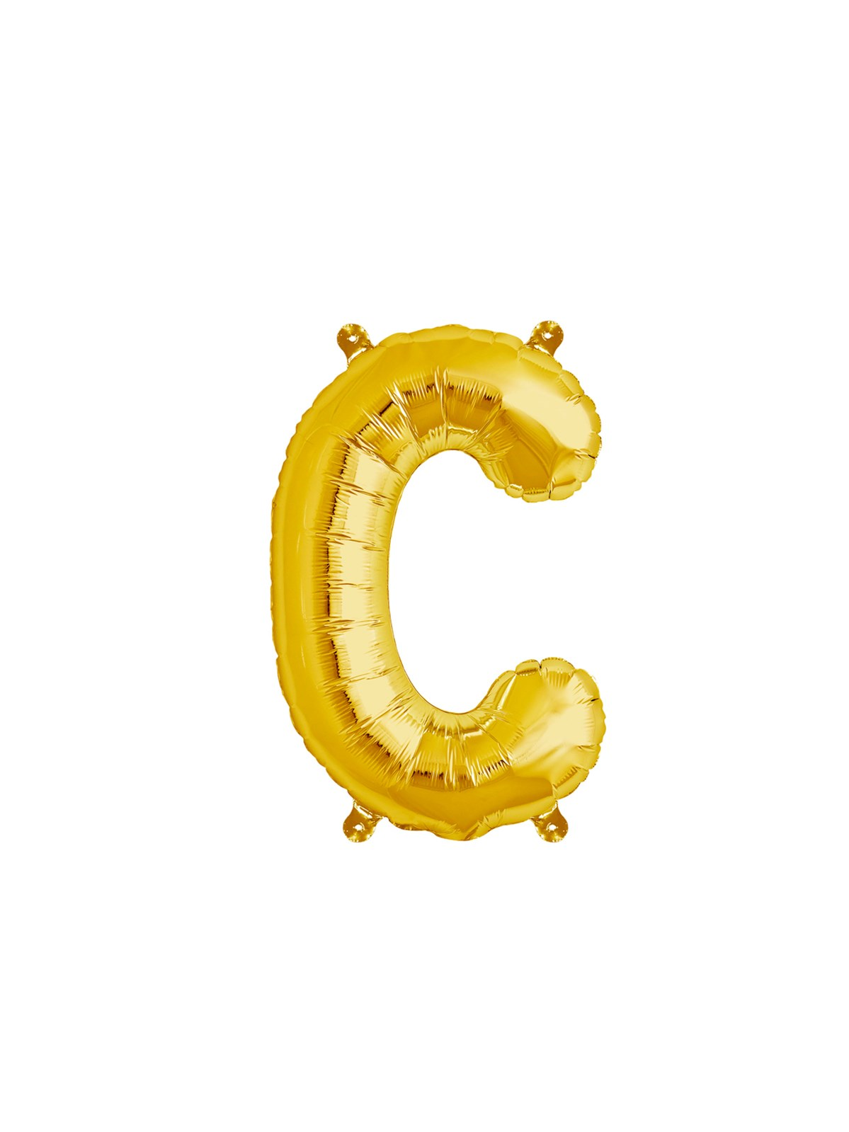 Northstar Foil Balloon Gold 16" Letter C
