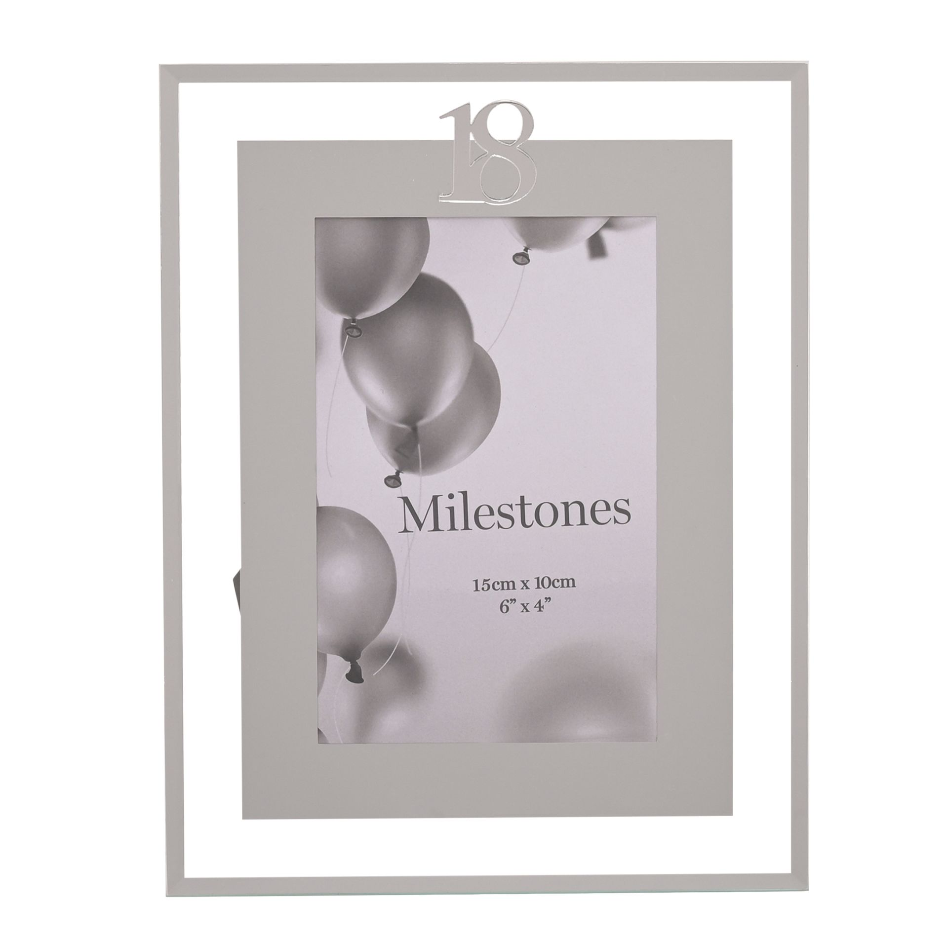 Milestones Frame Silver Age 18 4x6