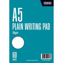 Colman Group Writing Pad Plain 60 Sheets A5 80gsm