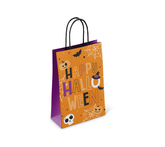 Eurowrap 6 Pack Treat Bags Paper Halloween 14x22cm