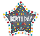 Anagram Foil Balloon Confetti Burst Birthday 35