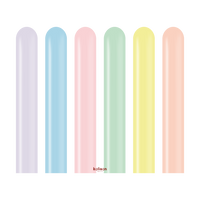 Kalisan Macaron Asst 260 Modelling Latex 100pk