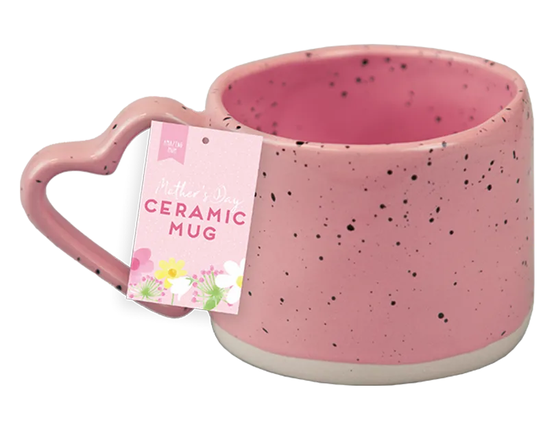 Mother's Day Heart Mug 2pk