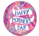 Anagram Mother's Day Hearts 16" Orbz Balloon