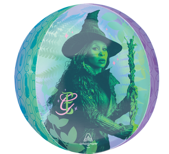 Anagram Foil Balloon Orbz Wicked: For Good 16"