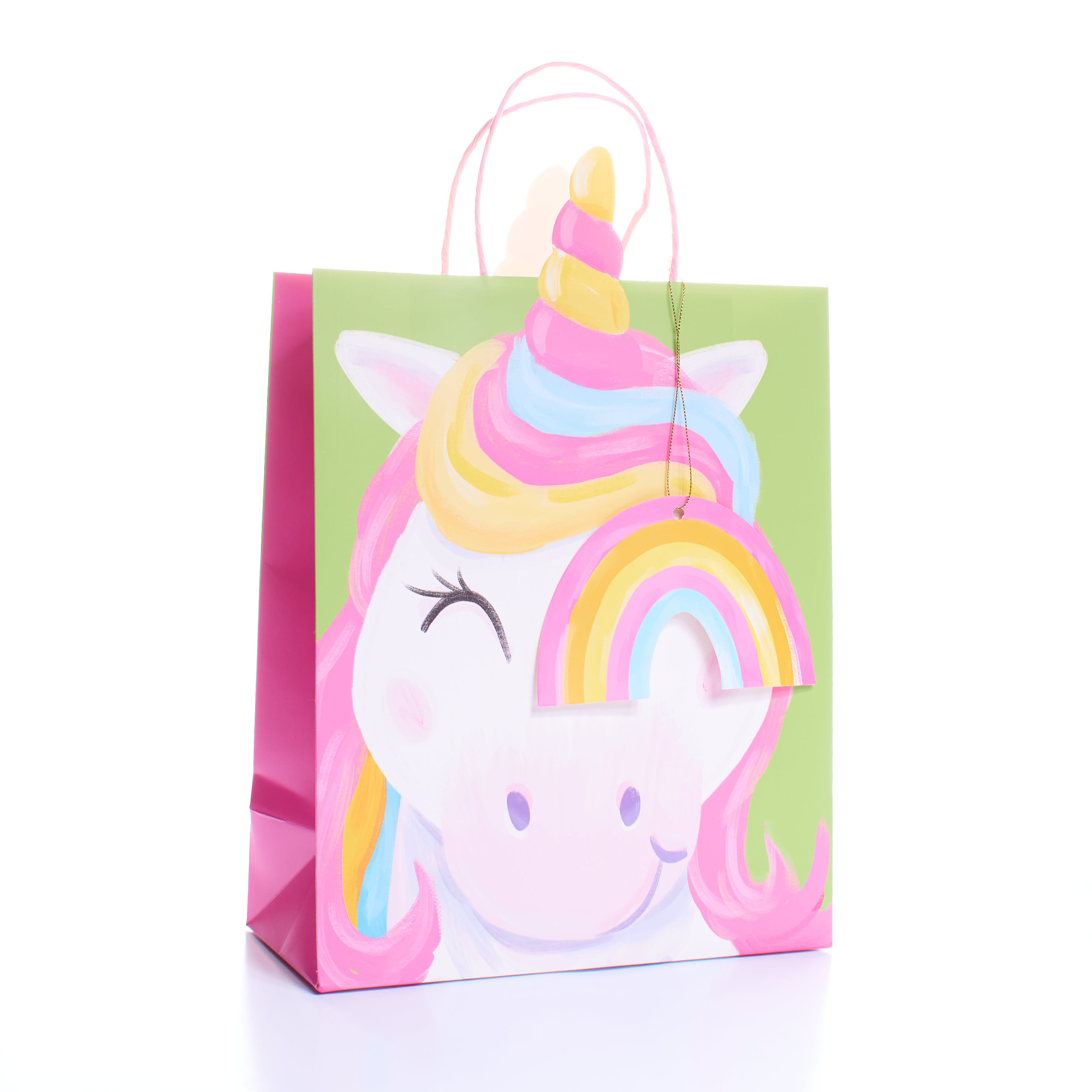 Tiger Feet 6 Pack Gift Bag Unicorn Large