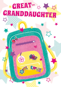 Poppyhill C50 Birthday Great-Granddaughter 12pk
