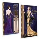 Diary Slim Claire Coxon Art Deco 2027 24pk