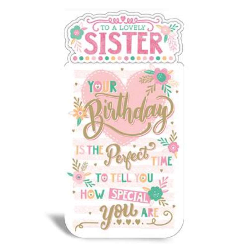Prelude Platinum C55 Birthday Sister 6pk