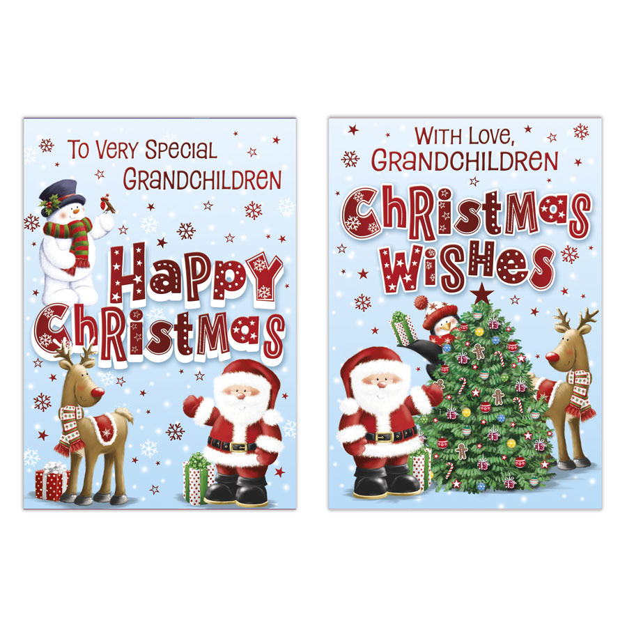 Poppyhill C50 Christmas Grandchildren 12pk
