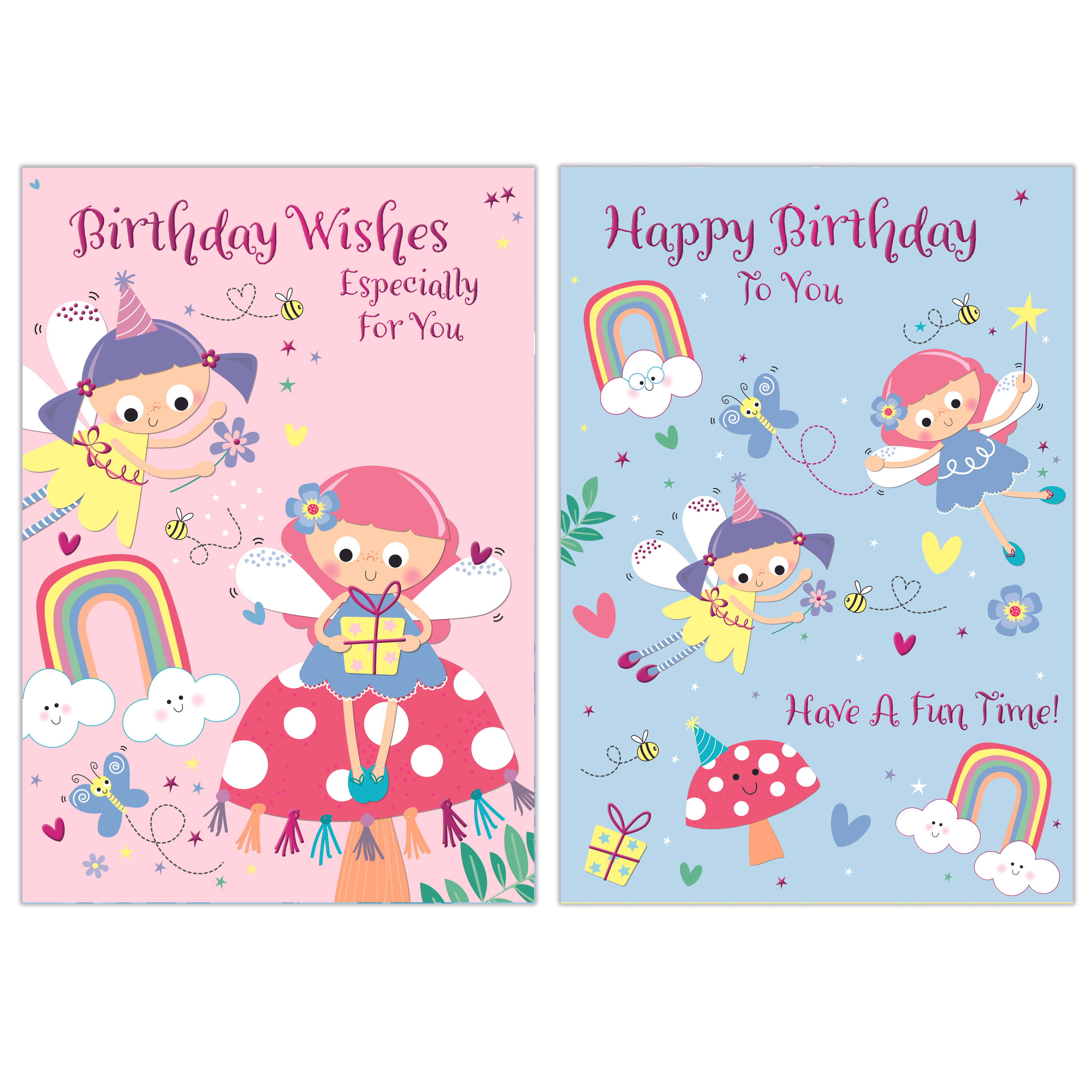 Poppyhill 12 Pack Cards C50 Birthday Open