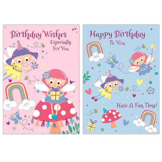 Poppyhill 12 Pack Cards C50 Birthday Open