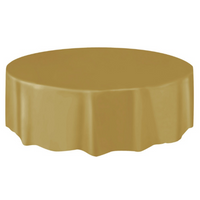 Unique Tablecover Gold Round 84