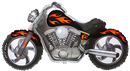 Flexmetal Foil Balloon Motorbike 22