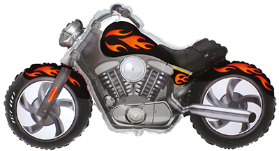 Flexmetal Foil Balloon Motorbike 22