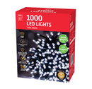 Uncle Bills 1000 Pack LED Lights Timer White