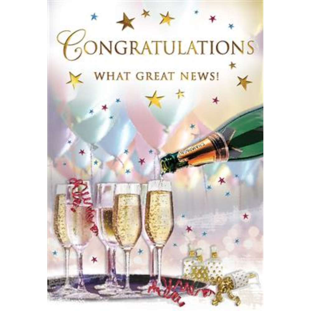 Regal 6 Pack Cards C75 Everyday Congratulations