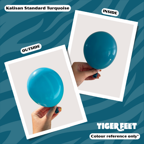 Kalisan Standard Turquoise 5" Latex Balloons 100pk