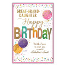 Simon Elvin C50 Birthday Great-Granddaughter 6pk