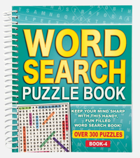 Spiral Bound Wordsearch Book 178x220mm