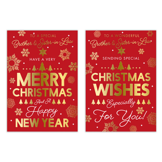 Poppyhill C50 Christmas Brother & SIL 12pk