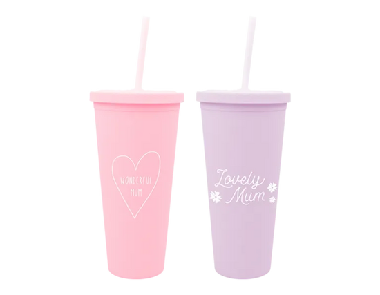Mother's Day Cold Cup 24oz 2pk