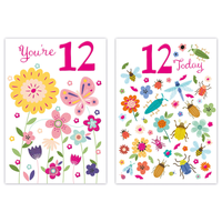 Poppyhill C50 Birthday Age 12 12pk